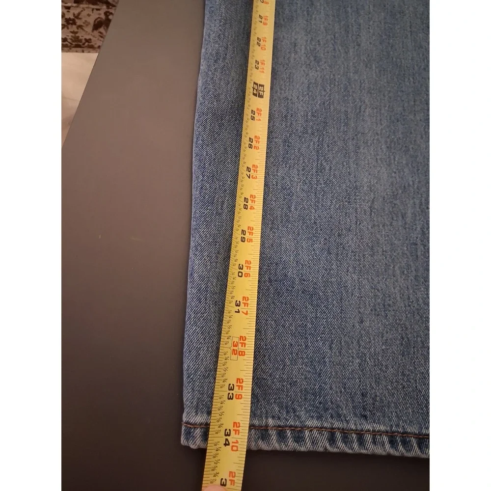 Levis 560 Comfort Fit Jeans Mens 40x34 Blue Denim Loose Tapered Leg Pants